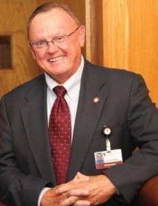 Mike Reige headshot, located at Virginia Gay Hospital