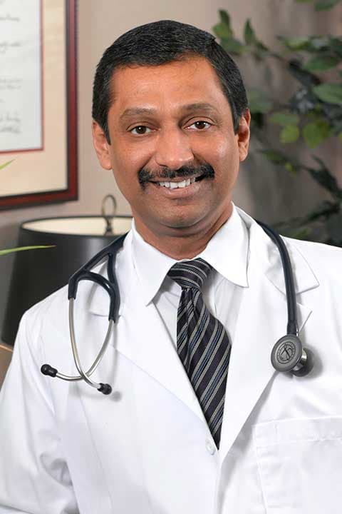 Boothapuri Venkatesh headshot, located at Virginia Gay Hospital