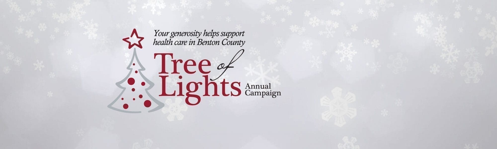 Tree of Lights annual campaign