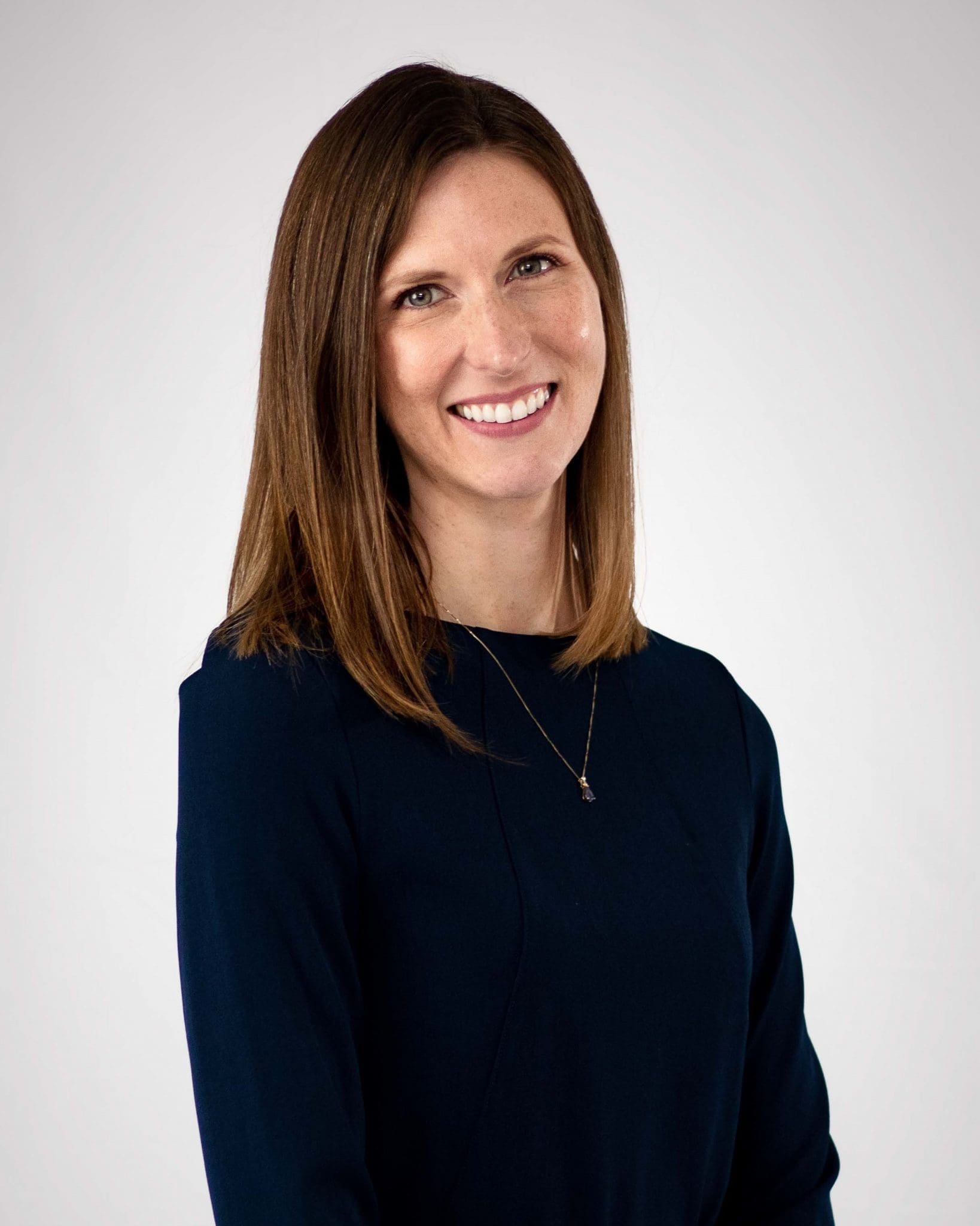 brunette female headshot, located at Virginia Gay Hospital