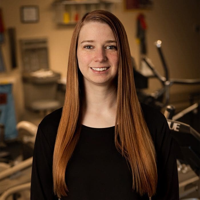 Bethany Frerking headshot, located at Virginia Gay Hospital