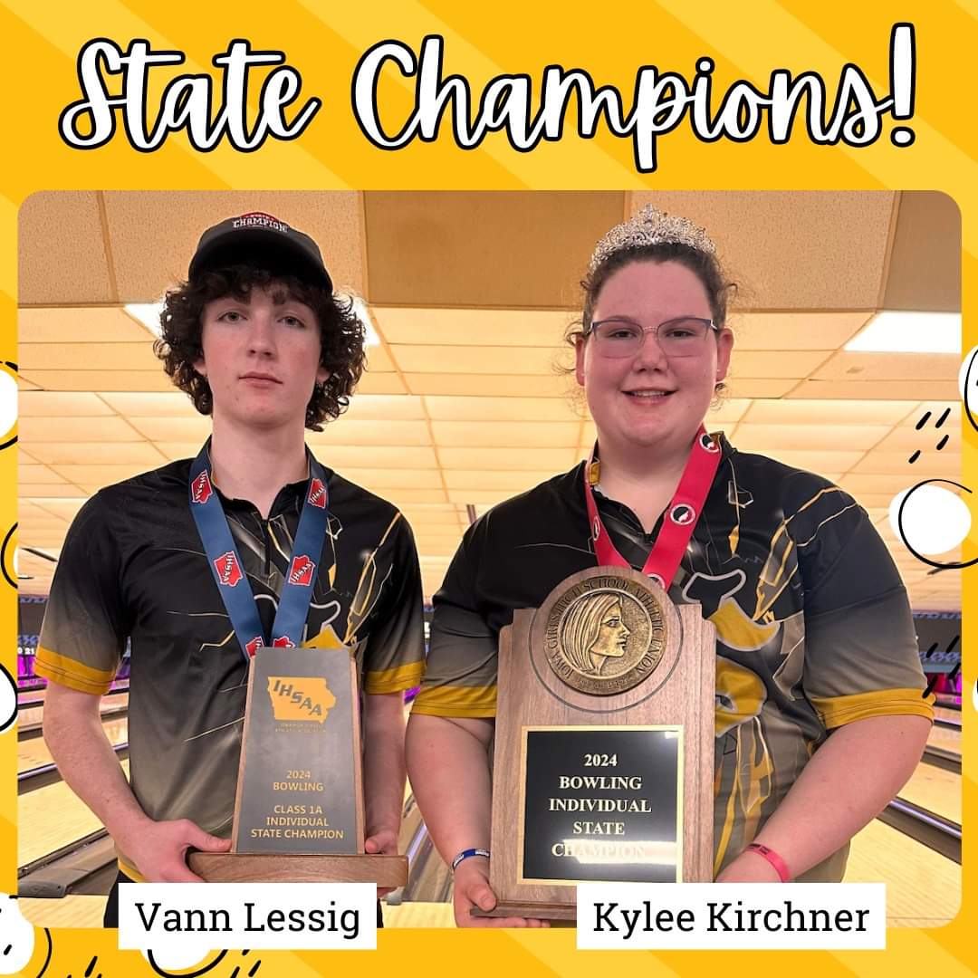 Bowling state championship winners