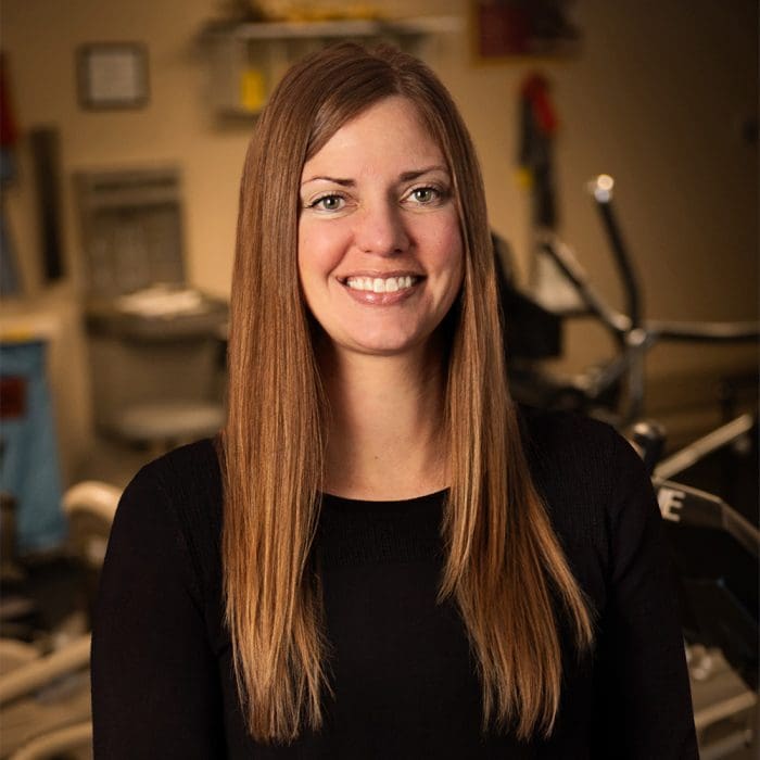 Kristi Lutz headshot, located at Virginia Gay Hospital