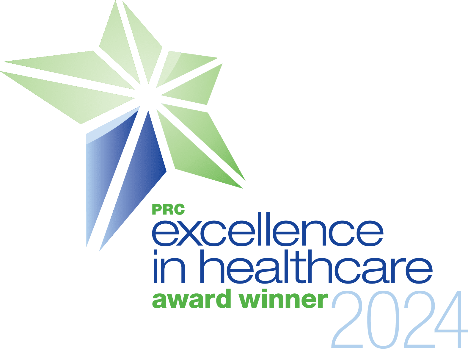 PRC excellence in healthcare award winner 2024