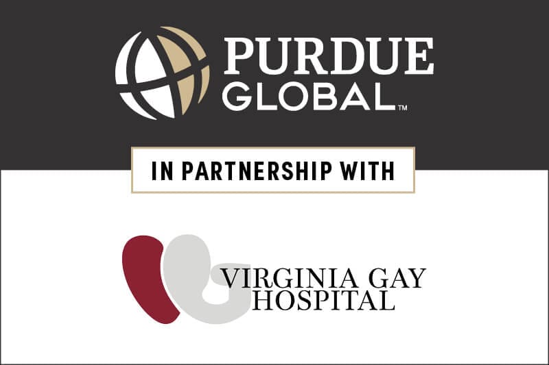 Purdue Global and Virginia Gay Hospital partnership