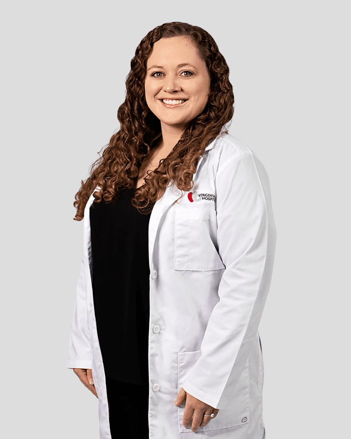 Emily Flexsenhar headshot, located at Virginia Gay Hospital