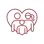 red family heart icon